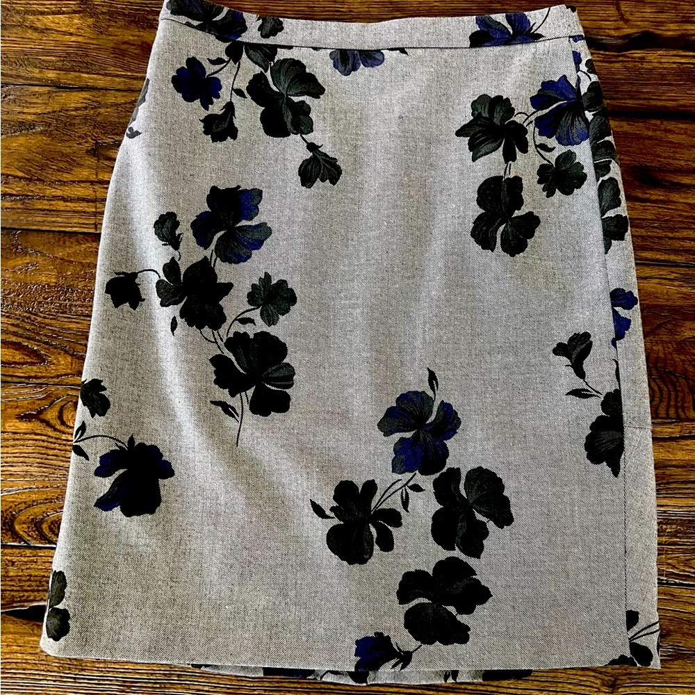 Floral Pencil Skirt